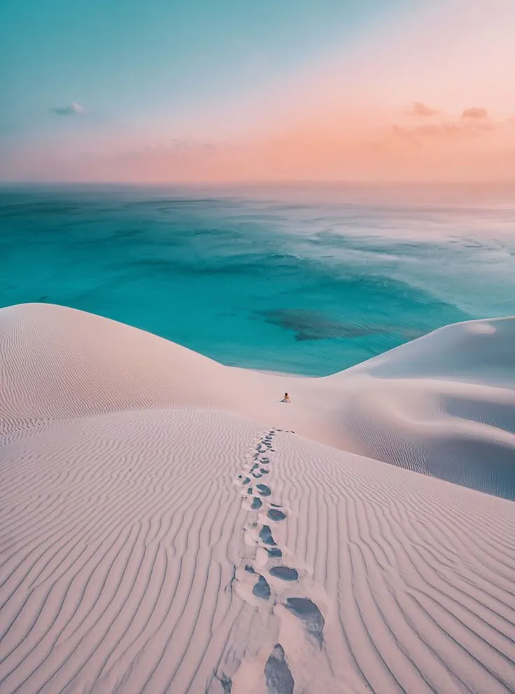 Dunas blancas de Aomak